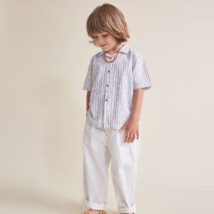 Pantalón Twill White Búho