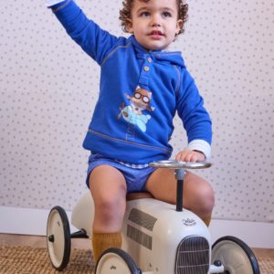 Sudadera Niño Azulón Children Chocolate La Martinica