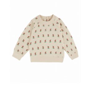 Sudadera Bebé Flores Brioche Emile et Ida