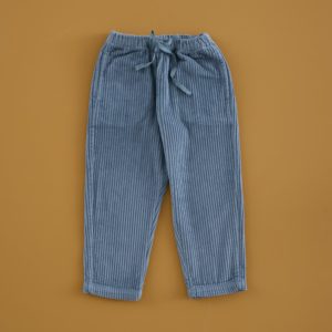 Pantalón Pana Azul Acero Mi Canesú