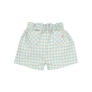 Shorts Vichy Aqua Bébé Buho