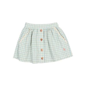 Falda Vichy Aqua Buho