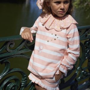 Short Volante Rayas Peach La Martinica