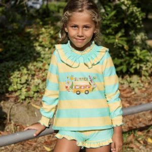 Short Niña Rayas Provenza La Martinica