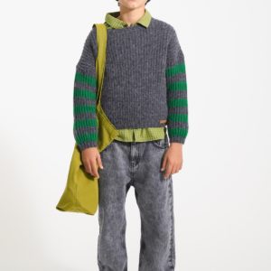 Pantalon Denim Grey PiuPiuChick