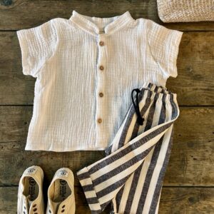 Pantalón Raya Ancha Cotton Little Things