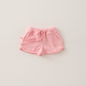 Short Jogging Rosa Hibisco Mi Canesu