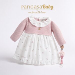 Vestido Birds Rosa Pangasa