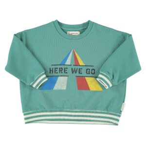 Sudadera Verde Here We Go Piupiuchick