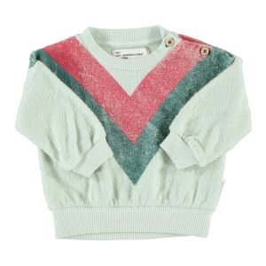 Sudadera Bebé Mint Triángulo Piupiuchick