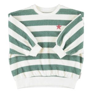 Sudadera Rayas Verdes Piupiuchick