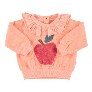 Sudadera Bebé Cuello Volante Manzana Piupiuchick