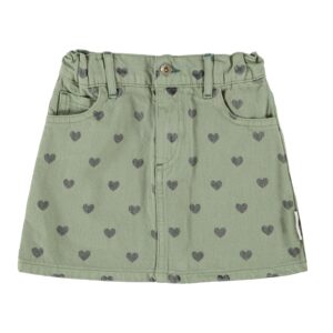 Minifalda Verde Corazones Piupiuchick