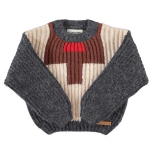 Jersey Gris Geométrico Piupiuchick