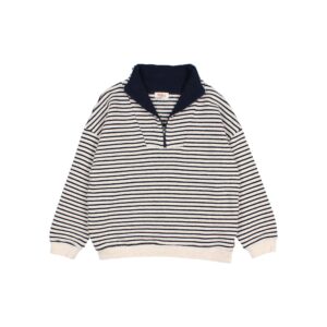 Sudadera Rayas Navy Buho
