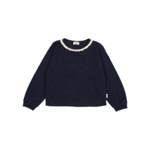 Camiseta Rib Girly Cuello Buho