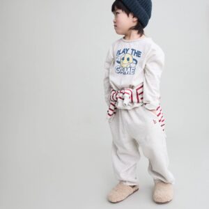 Pantalón Fleece Jogging Écru Buho