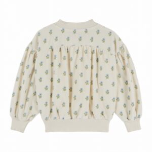 Sudadera Flores Ecru Emile Et Ida