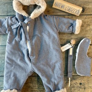 Buzo Joe Vichy Azul Cotton Little Things