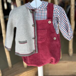 Chaqueta Austriaca Punto Tineo Bebé Martín Aranda