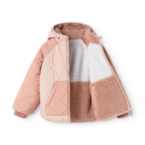 Abrigo Reversible Guateado Capucha Bebé Tuscany Liewood