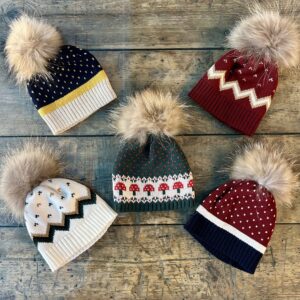 Gorro La Martinica Pompon Pelo