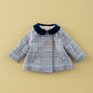 Abrigo Unisex Tartan Brise Mi Canesu